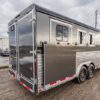 3 horse trailer with living quarters bison ranger rg8316s side load