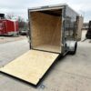 diamond cargo trailers 6x12 single axle enclosed