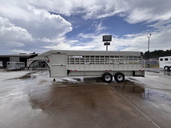 2025 big bend gooseneck livestock trailers 24ft