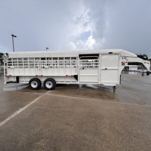 2025 big bend gooseneck livestock trailers 24ft