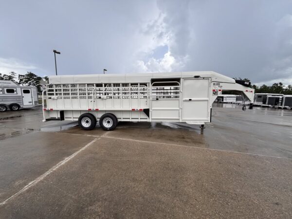 2025 big bend gooseneck livestock trailers 24ft
