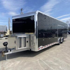 aluminum cargo trailers 2025 united 32' racecar w/bathroom