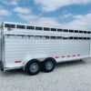 2021 kiefer aluminum livestock trailers 7x20