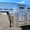 aluminum stock trailers 26'x8'x6'8" cattle hauler
