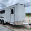 2024 shadow bumper pull horse trailers 3 horse slant