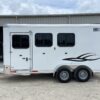 2024 shadow bumper pull horse trailers 3 horse slant