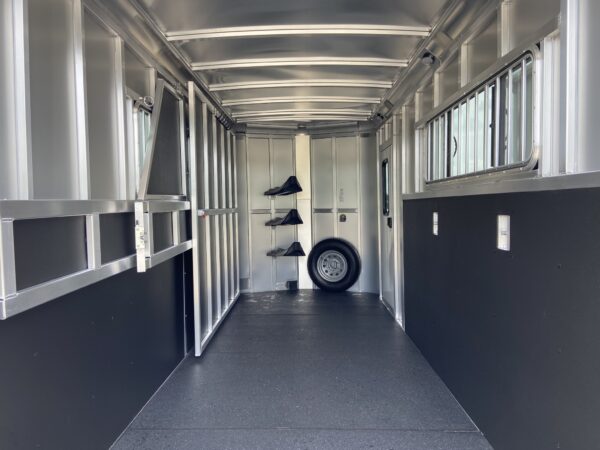 2024 shadow bumper pull horse trailers 3 horse slant