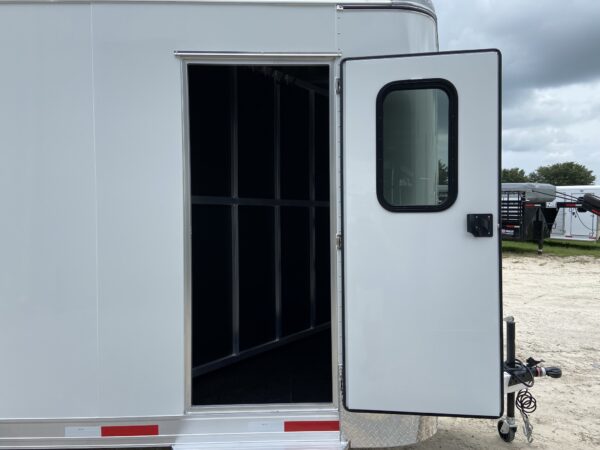 2024 shadow bumper pull horse trailers 3 horse slant
