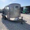 2025 gr bumper pull livestock trailers 16ft half top