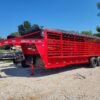 2024 delco livestock trailers 24ft gooseneck