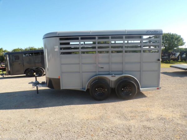 2025 delta livestock trailers 14ft deluxe