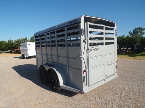 2025 delta livestock trailers 14ft deluxe