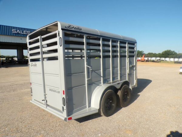 2025 delta livestock trailers 14ft deluxe