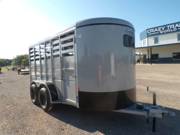 2025 delta livestock trailers 14ft deluxe