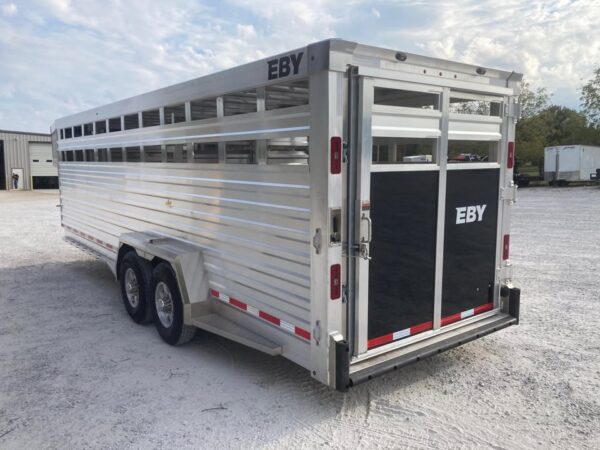2025 eby livestock trailers 24ft aluminum