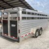 2025 eby livestock trailers 24ft aluminum
