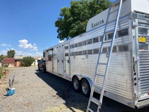horse trailer with living quarters 2020 lakota livestock combo