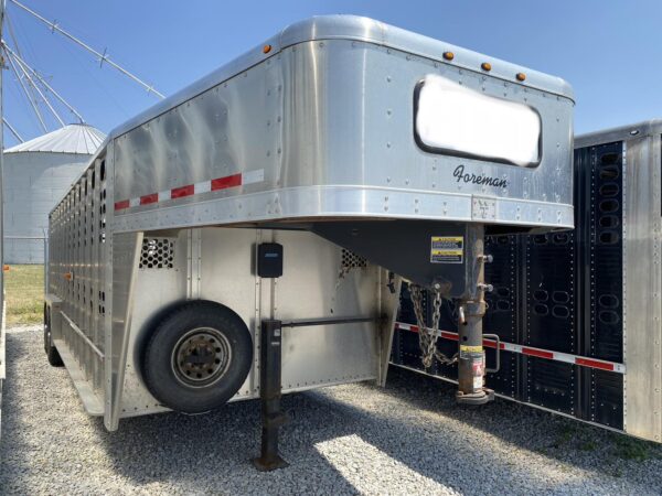 2021 wilson livestock trailers foreman 24ft