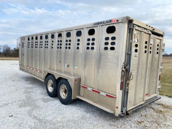 wilson stock trailers 2016 ranch hand 24' stock