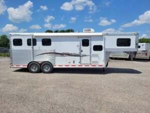 2014 Adam Horse Trailers - 3 Horse with 8' Living Quarters - $35,999
