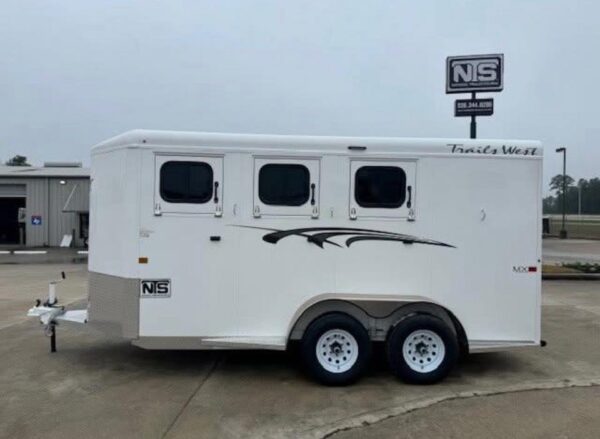Aluminum Bumper Pull Horse Trailers