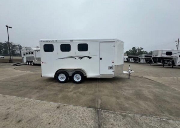 Aluminum Bumper Pull Horse Trailers