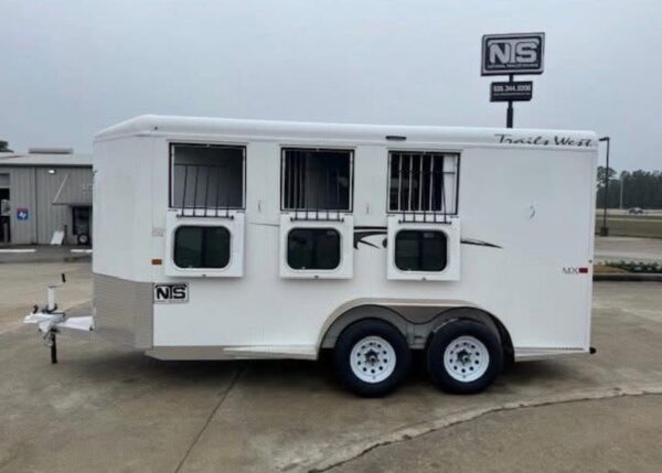 Aluminum Bumper Pull Horse Trailers