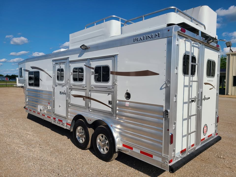 2025 Aluminum Toy Hauler with Living Quarters - Platinum Coach 3 Horse - $89,999 - Image 11