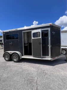 2004 Cimarron Horse Trailers - 2 Horse Straight Load Bumper Pull - $13,900