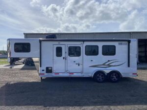 2025 Shadow Gooseneck Horse Trailers - 3 Horse with 5'6" Weekender - $36,899
