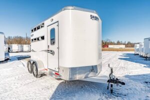 2025 Shadow Horse Trailers for Sale - 2 Horse Slant Bumper Pull - $17,823
