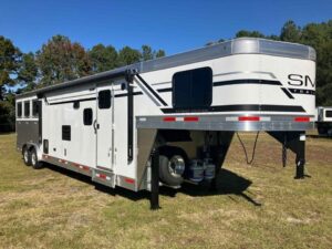 2025 SMC Horse Trailers - 3 Horse Slant with Living Quarters - $75,000