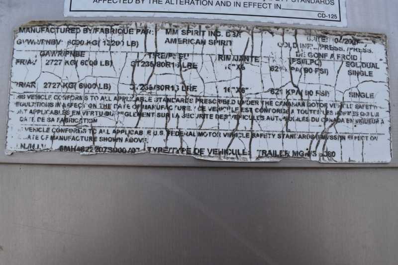 2007 3 Horse Trailers for Sale - American Spirit 8308LQ with 8' Short Wall - $23,500 - Image 30