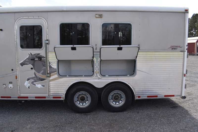 2007 3 Horse Trailers for Sale - American Spirit 8308LQ with 8' Short Wall - $23,500 - Image 5