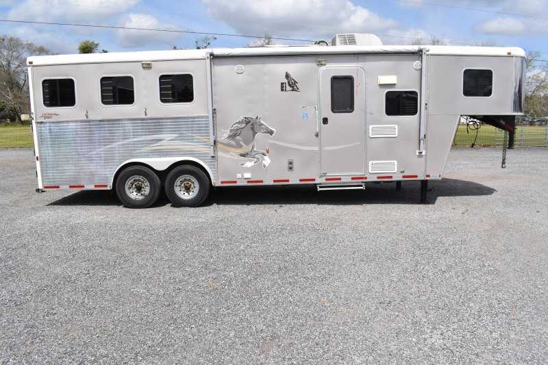 2007 3 Horse Trailers for Sale - American Spirit 8308LQ with 8' Short Wall - $23,500 - Image 27