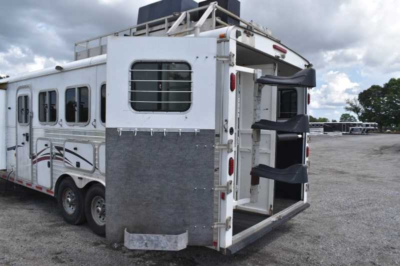 2007 Used 4 Horse Trailers for Sale - American Spirit 8410GLQ with 10' Short Wall - $21,800 - Image 19