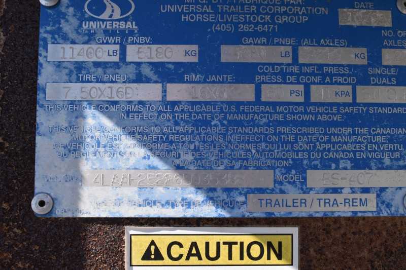 Used Exiss Horse Trailers for Sale