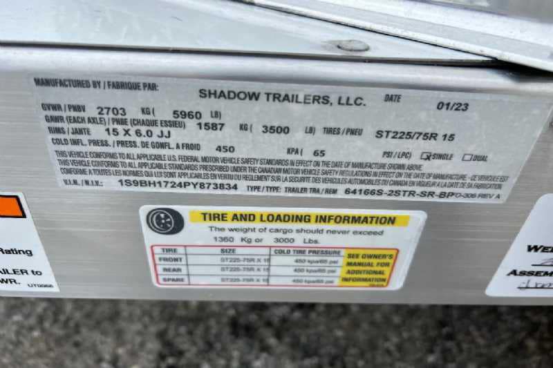 Used Shadow Horse Trailers for Sale